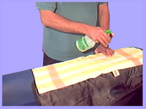 ironing a jacket body 4