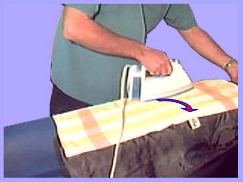 ironing a jacket body 5