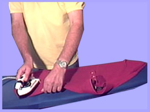 ironing t'shirt sleeves 3