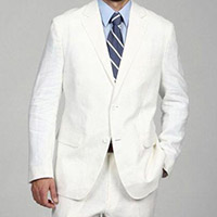 Linen jacket white
