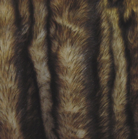 fur fabric swatch