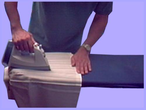 ironing a pleated skirt 7