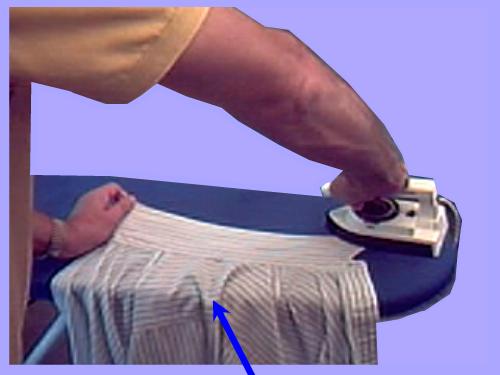 ironing flat collar